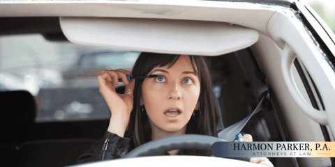 distracted driving accident attorney make up cellphone worse than driving drunk driving under the influence