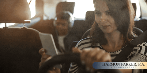 distracted driving cellphone usage children in car unsafe