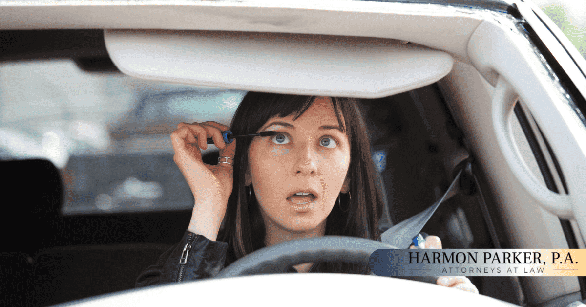 distracted driving accident attorney make up cellphone worse than driving drunk driving under the influence
